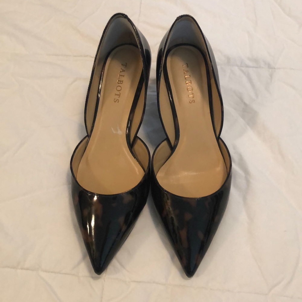 Tortoise shell heels